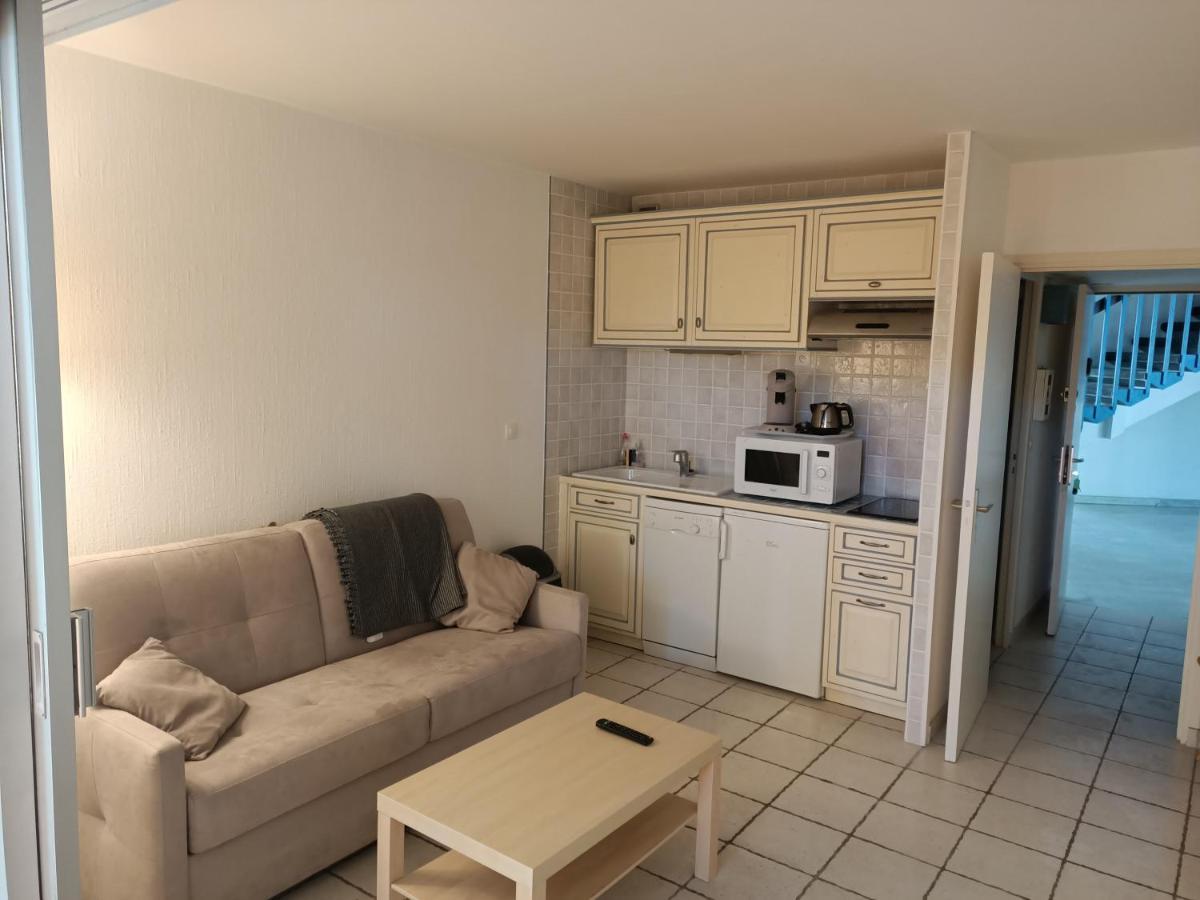 לה-גרו-דו-רואה Studio Avec Loggia Entre Port, Plage Et Piscine מראה חיצוני תמונה
